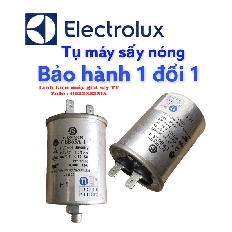 [HCM]Tụ motor máy sấy nóng Electrolux