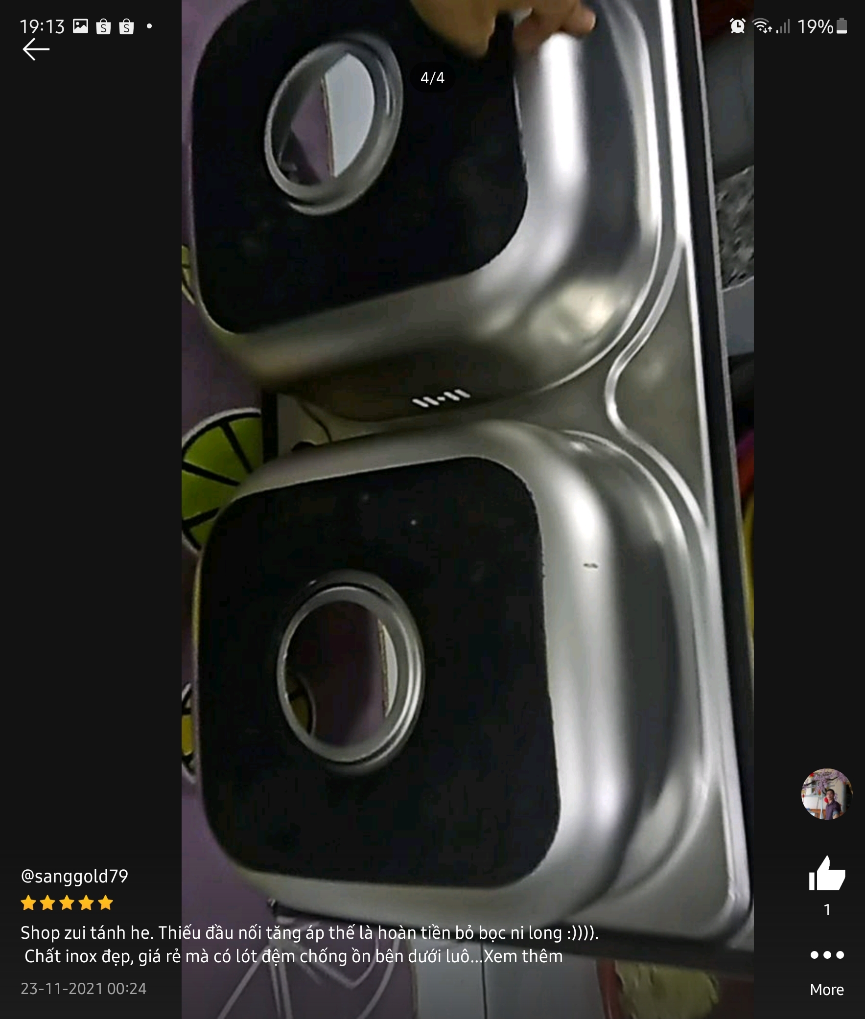 Chậu rửa chén,bồn rửa chén hai ngăn inox