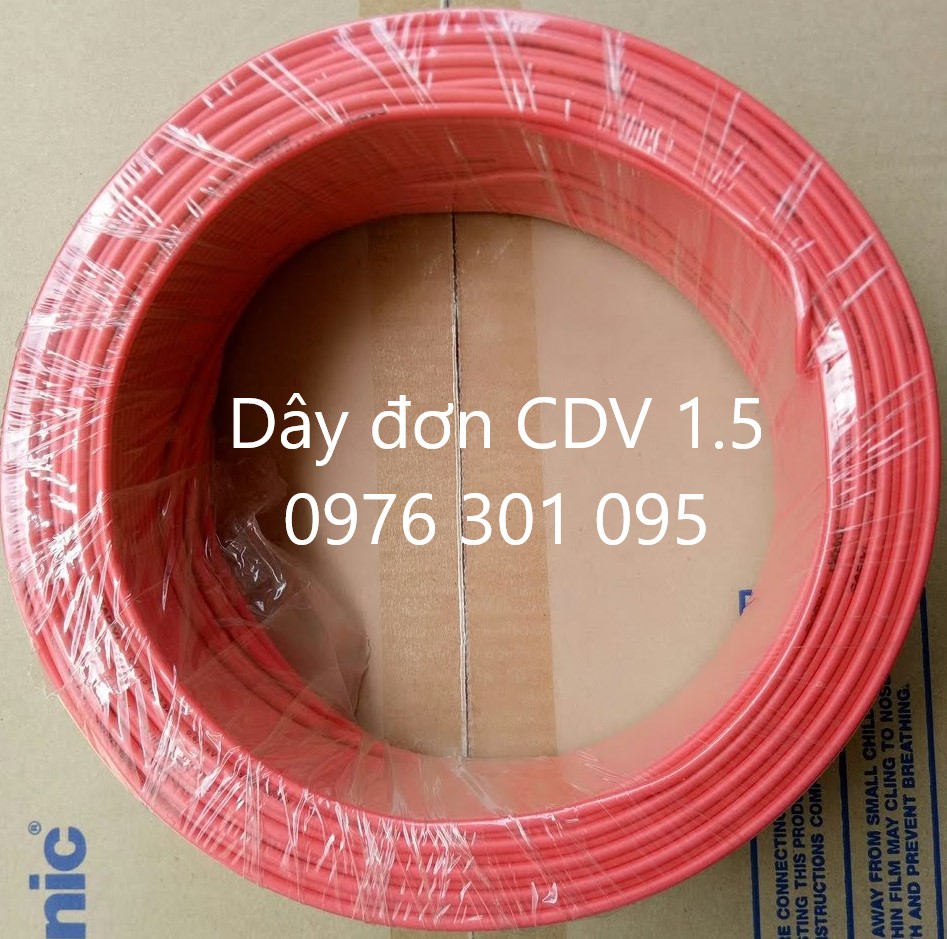 [CADIVI] DÂY ĐIỆN ĐƠN 1.5 - Cuộn 100m