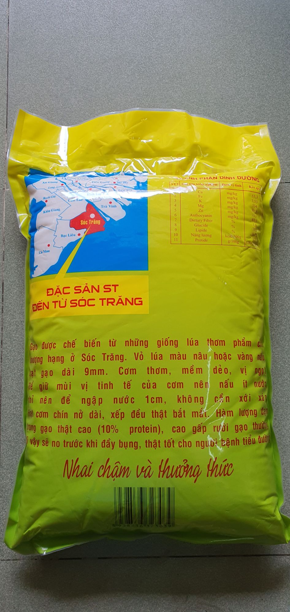 [HCM]Gạo ST25 Sóc Trăng (loại 5kg)