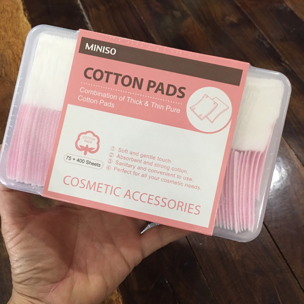 BÔNG TẨY TRANG MINISO 475 MIẾNG