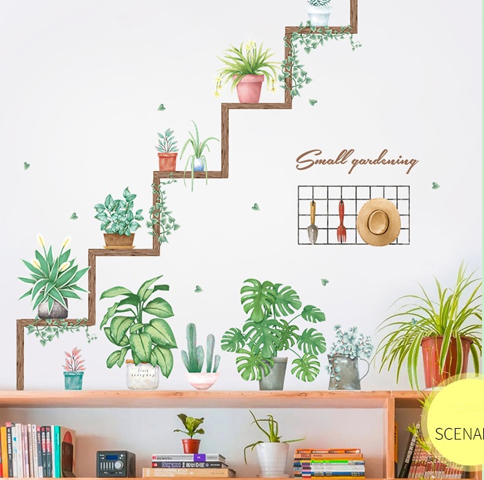Decal dán tường Khu vườn nhỏ - C23 -kiddecals