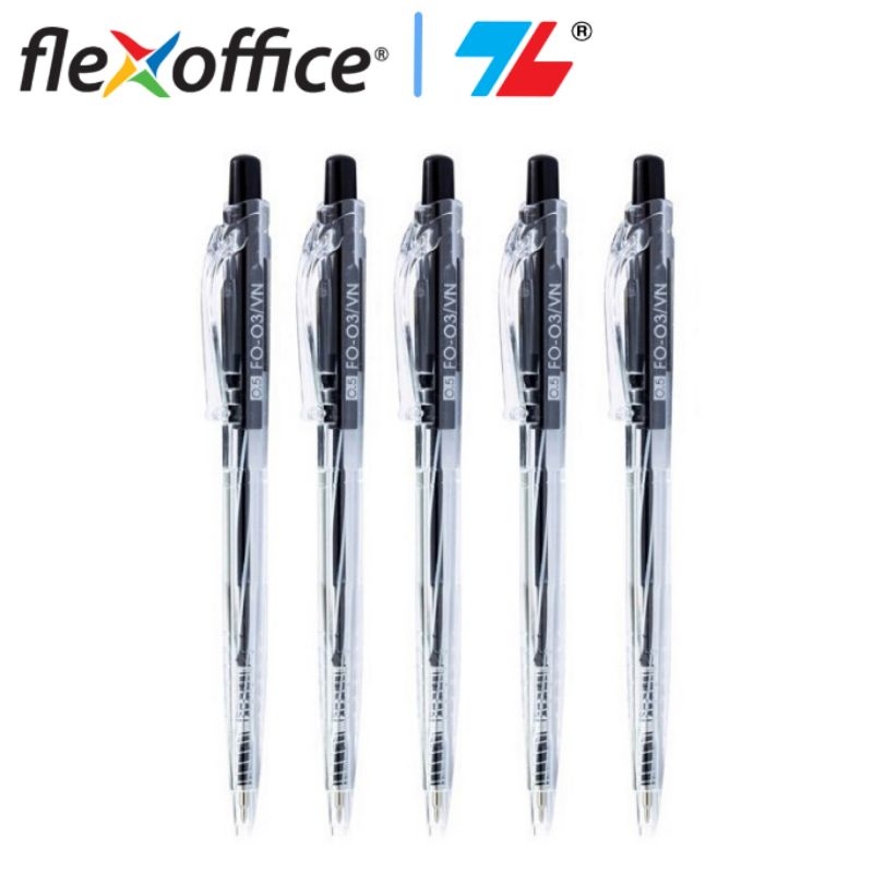 Bút Bi Flexoffice/Thiên Long  FO-03/VN, 20 cây (chính hãng)