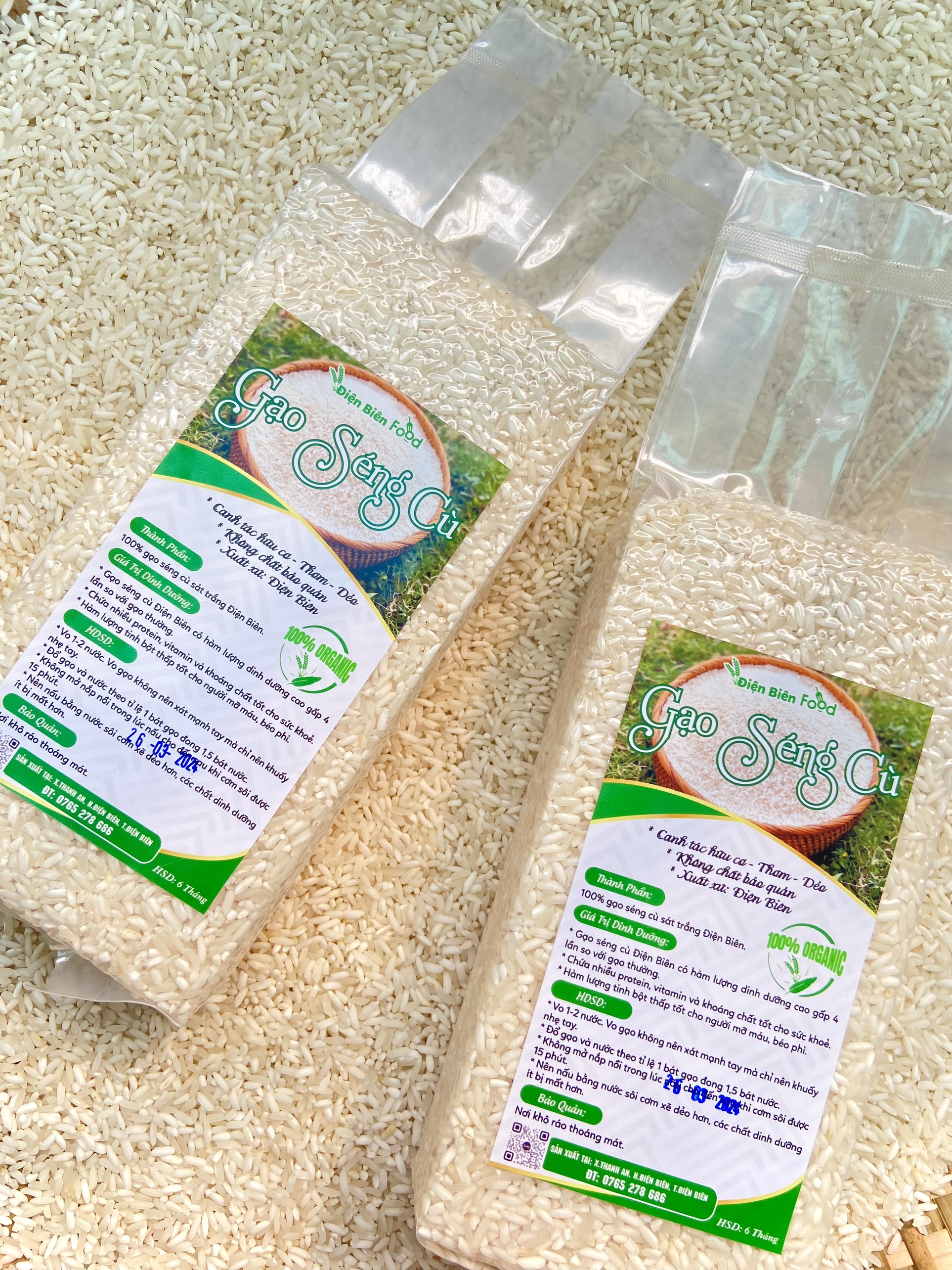 Gạo Séng Cù Điện Biên 1kg