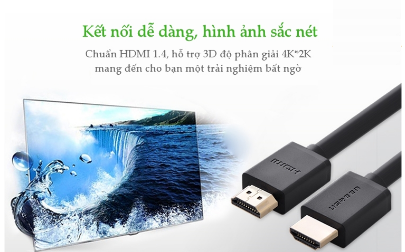 Cáp HDMI Ugreen (  2m - 10107 / 3m - 10108  ) Chính Hãng