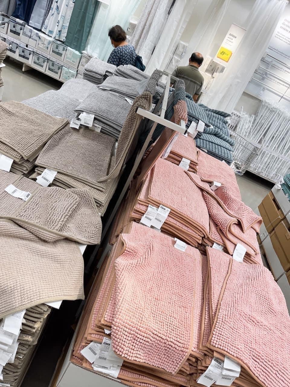 Thảm lau chân san hô IKEA