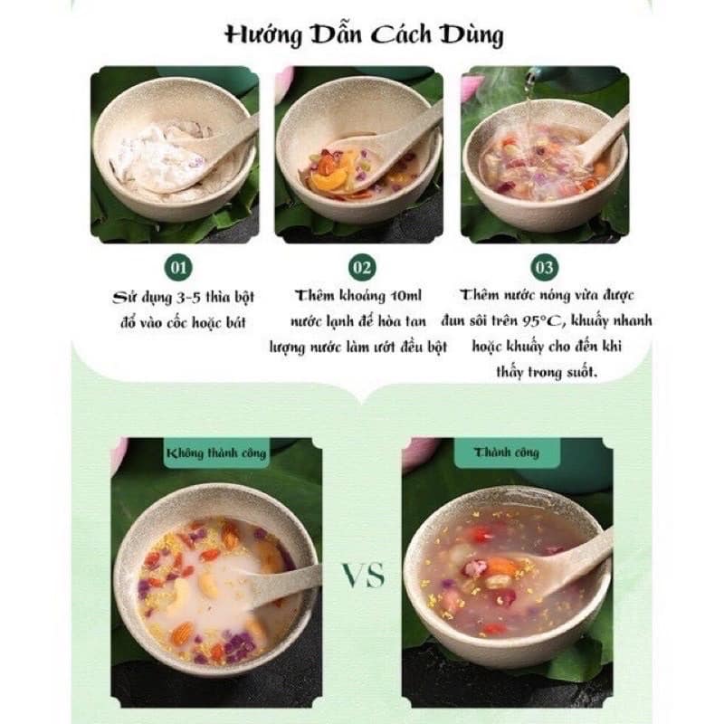 Bột Củ Sen mix hạt dinh dưỡng - Túi 400g