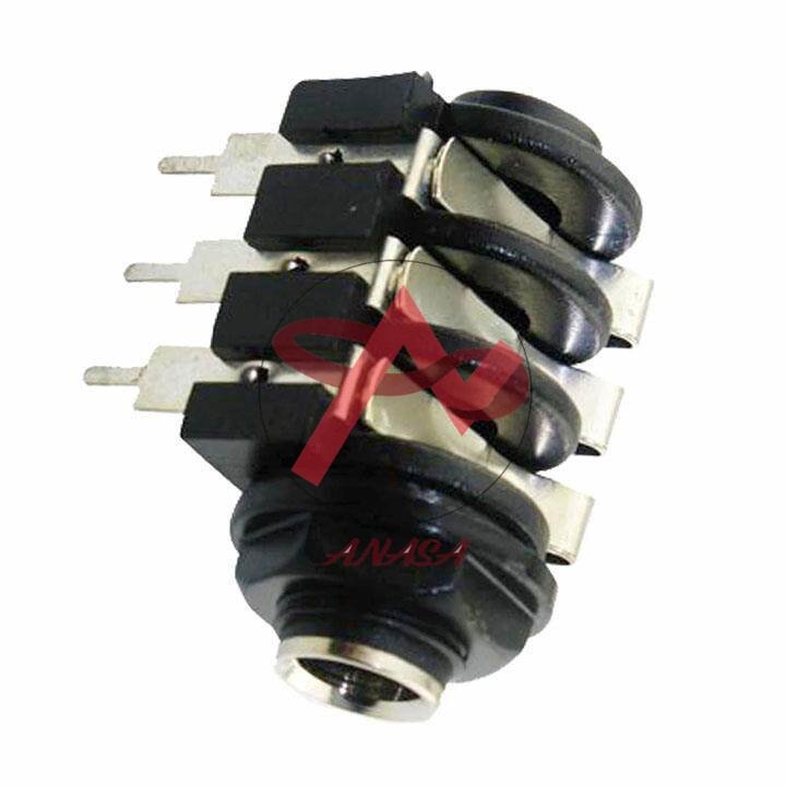ack Mic 6.35mm 6P Cái Chân Cắm