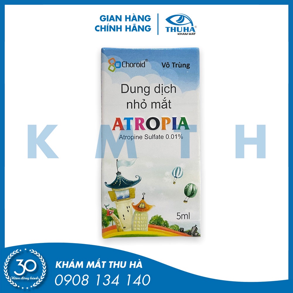 Dung dịch nhỏ mắt ATROPIA 0.01% 5ml
