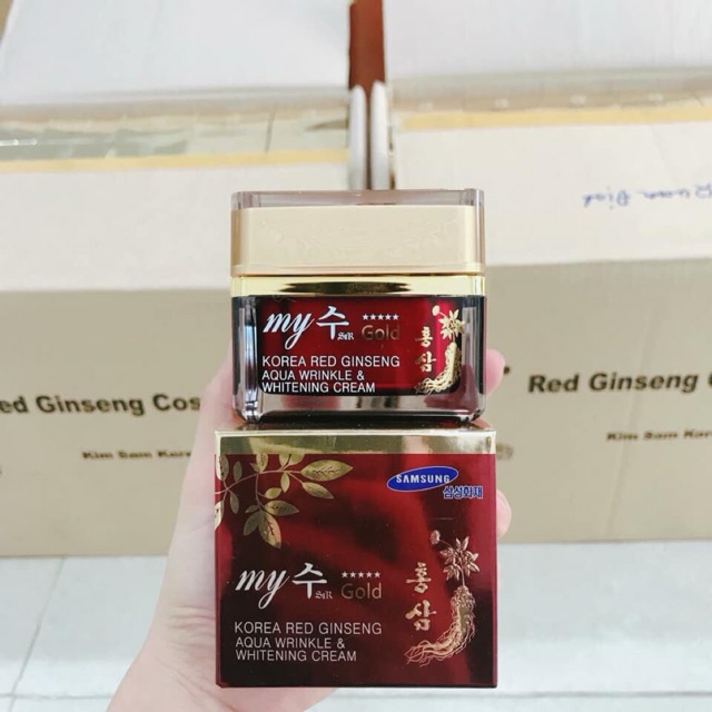 Kem Dưỡng Da Hồng Sâm Hàn Quốc My Gold