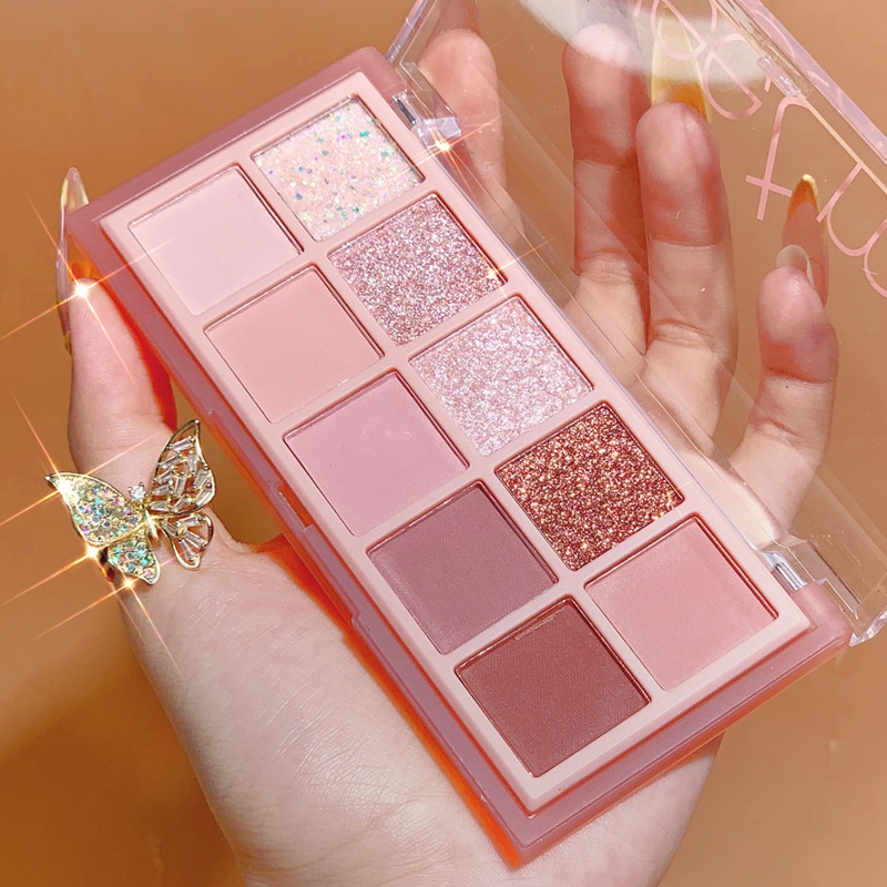 BẢNG PHẤN MẮT 10 Ô NHŨ LÌ SWEET MINT