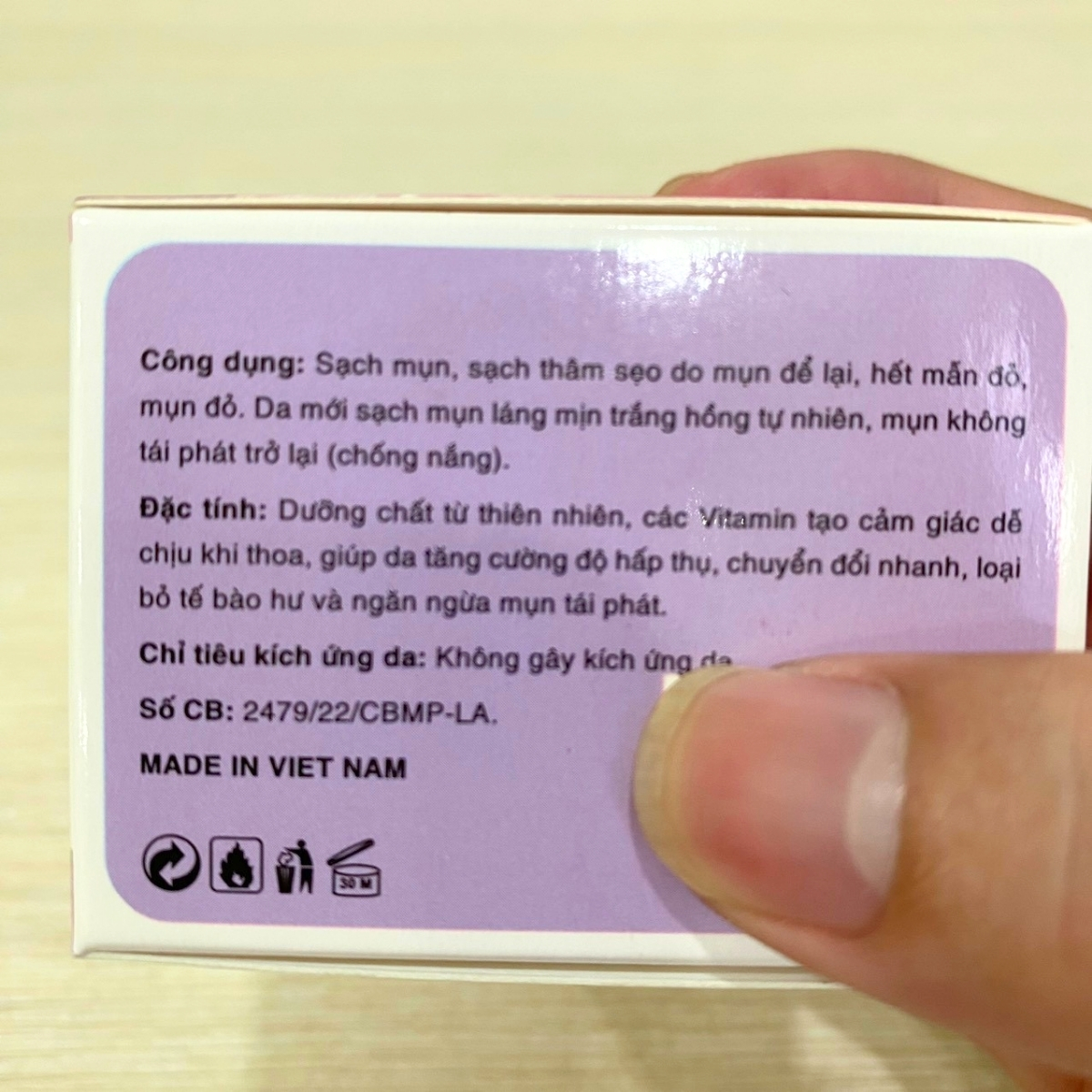 Mỹ phẩm EVI - Kem ngừa mụn evi (15g)