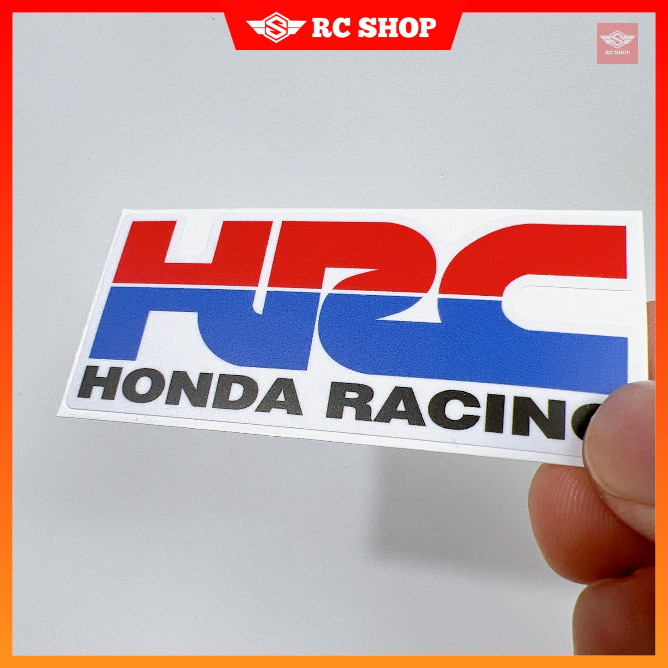 Tem HONDA HRC Dán Xe Siêu Ngầu [7cm x 3cm]