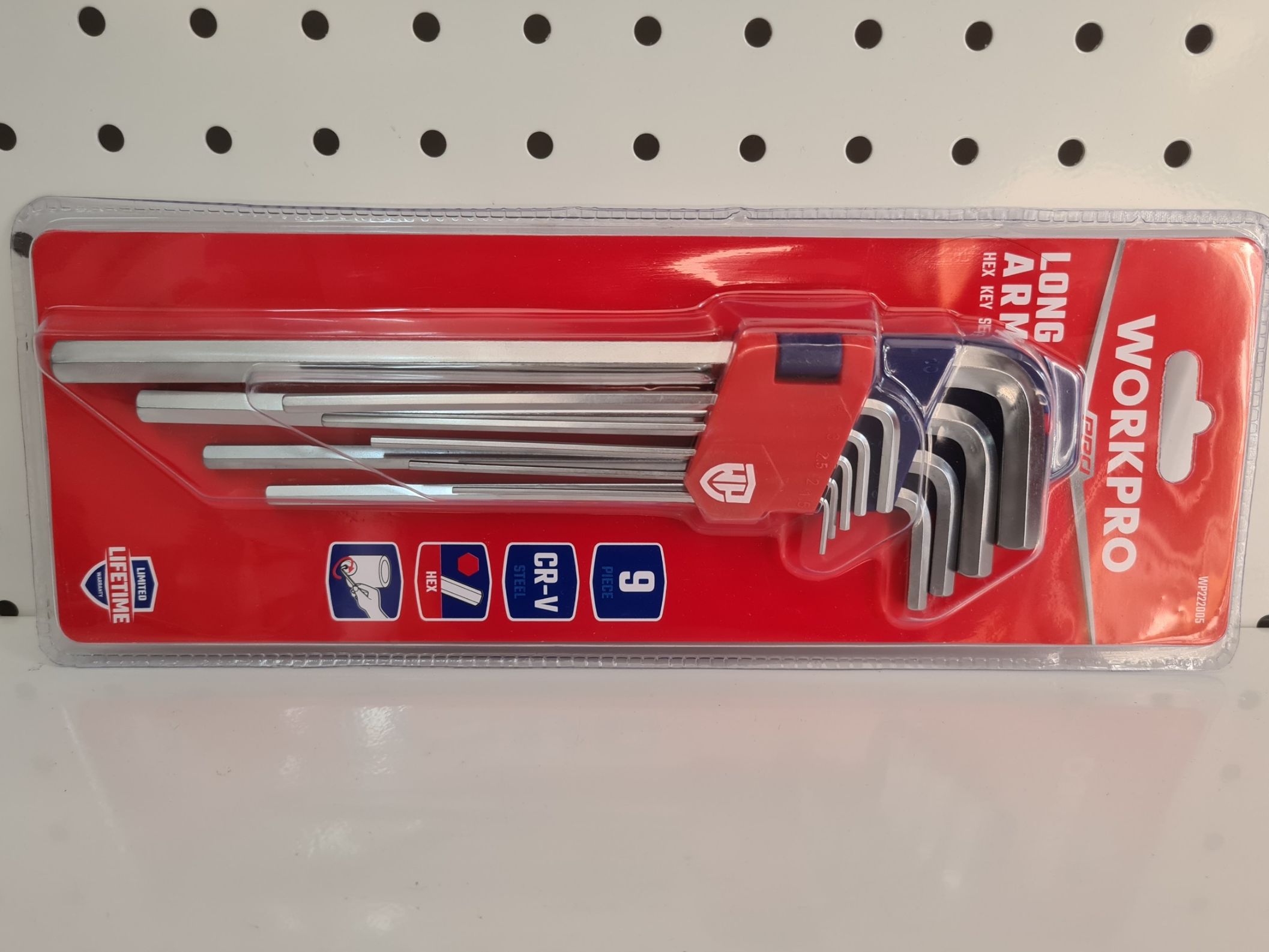 WP222005 Bộ lục giác đầu bằng Workpro