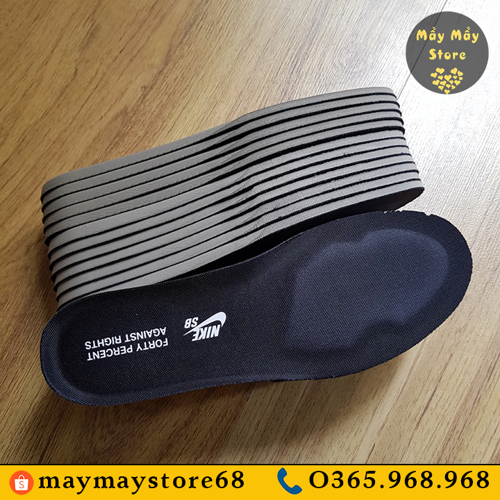 Lót Giày Nike Xịn Màu Đen (Size: 40)