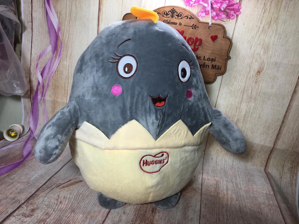 Gấu bông trứng khủng long Huggies