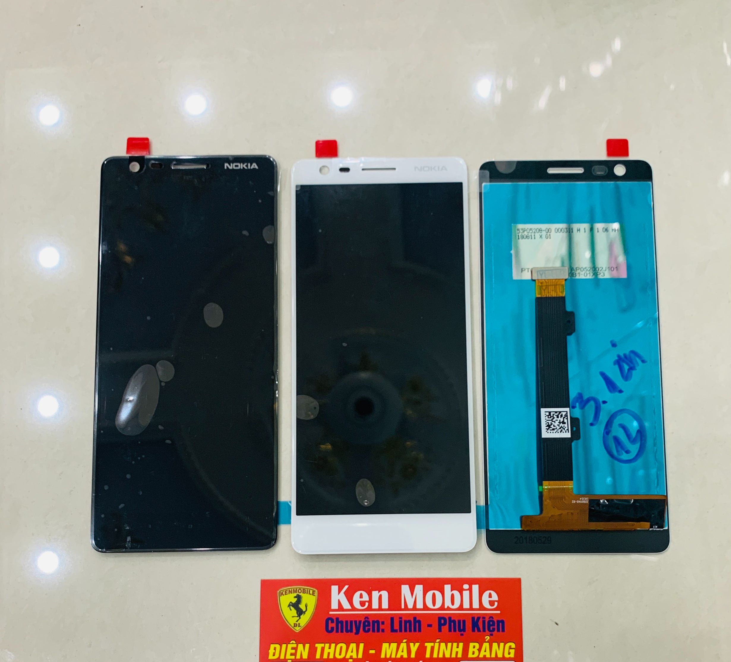 Màn hình nguyên bộ nokia 3.1 / ta-1063, loại zin