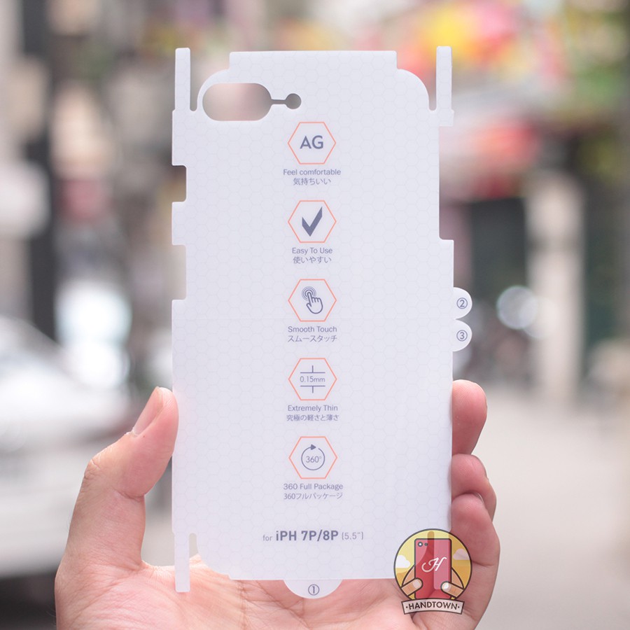 Bộ Miếng Dán PPF Mặt Trước và sau Cho điện thoại iphone