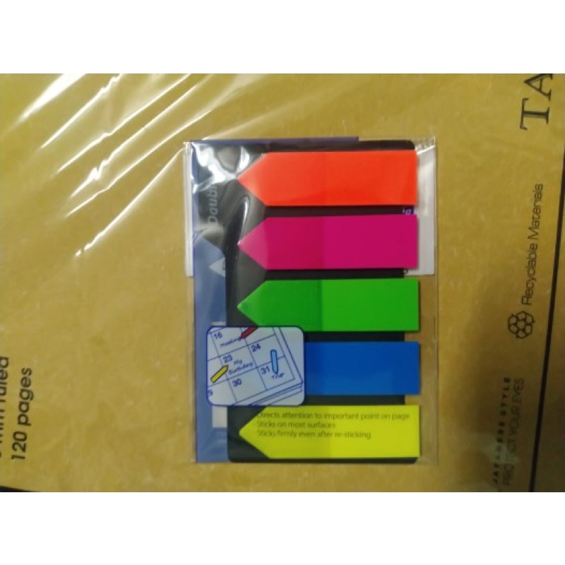 Note 5 Màu Nhựa Double A Note 5 Màu Nhựa Mũi Tên