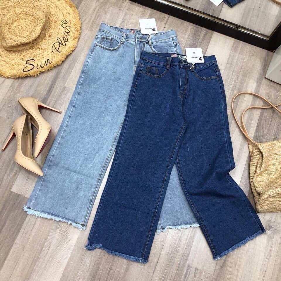 QUẦN JEAN NỮ BAGGY LOE SIÊU ĐẸP BGL - 04