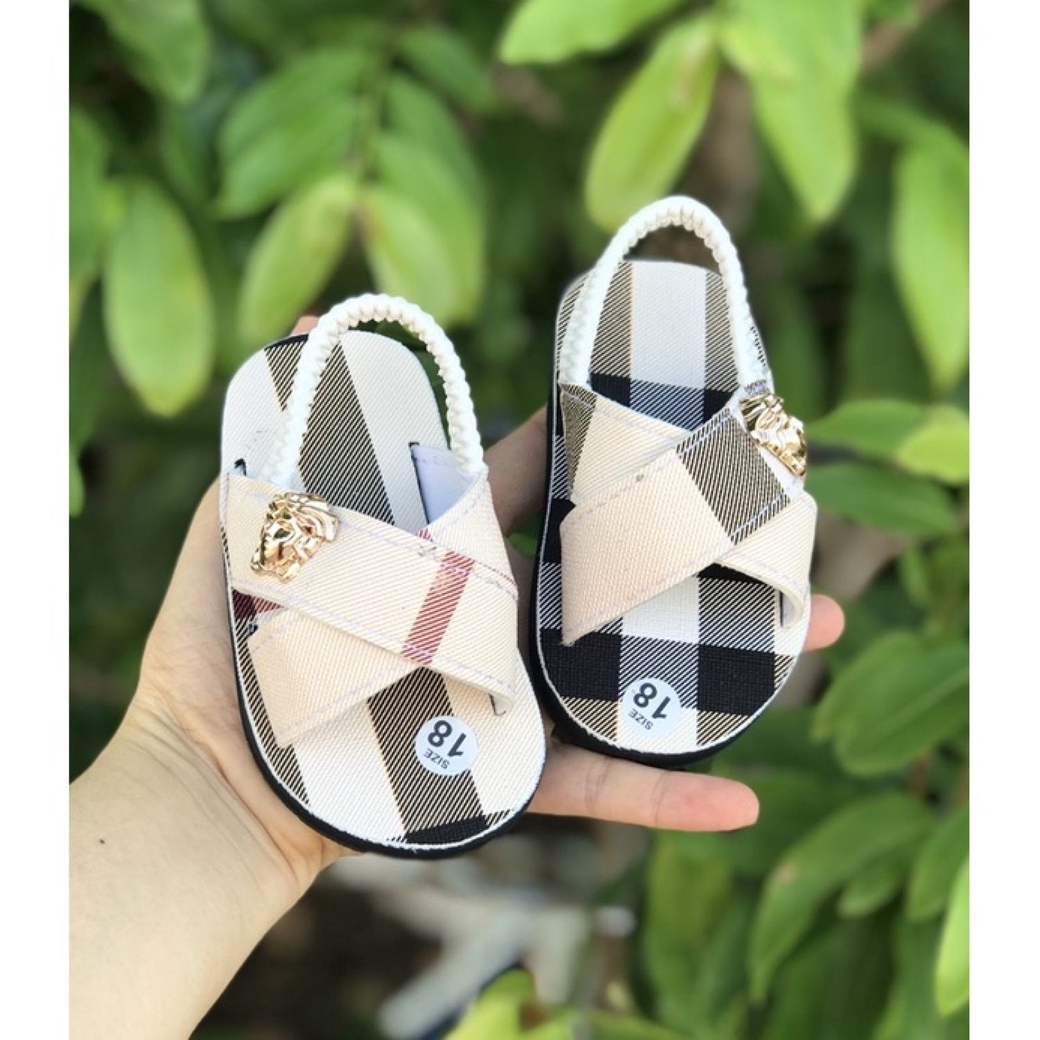 Dép sandal BBR đế bệt size gia đình đủ số