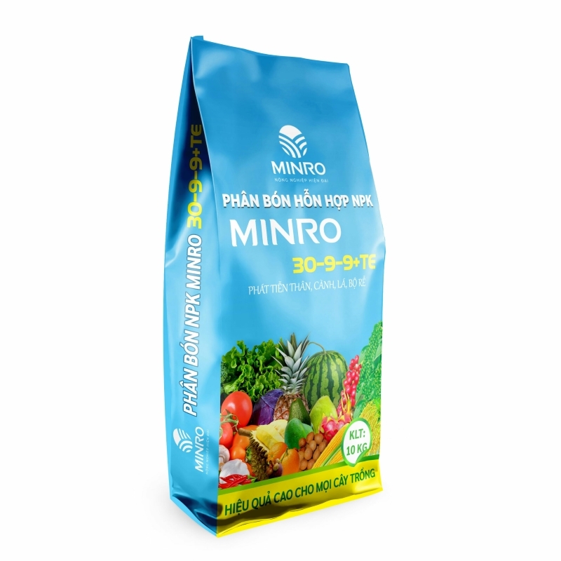 [HCM]200GR PHÂN BÓN NPK PHÁT TRIỂN THÂN LÁ CÀNH MINRO 30-9-9