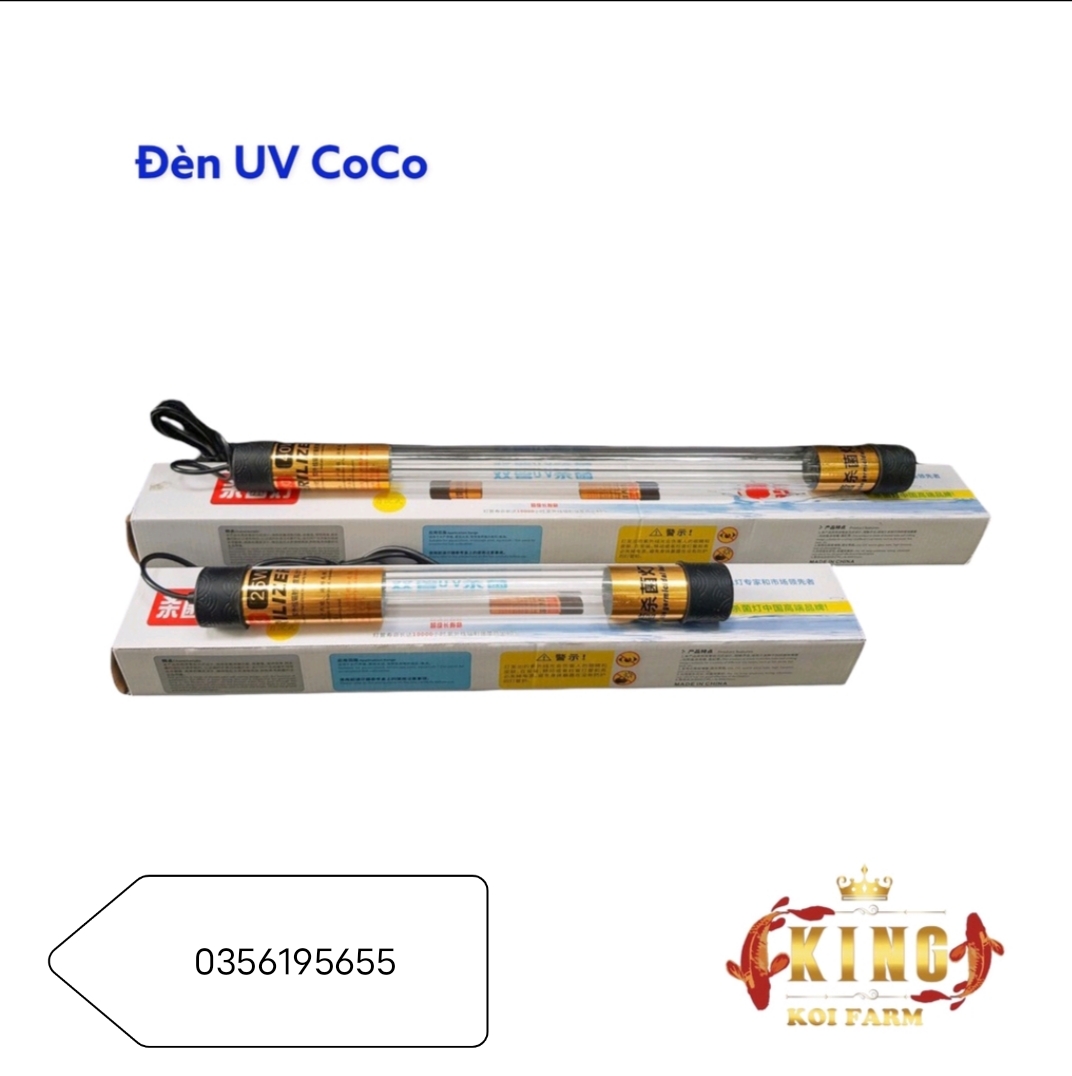 Đèn UV COCO diệt rêu, tảo
