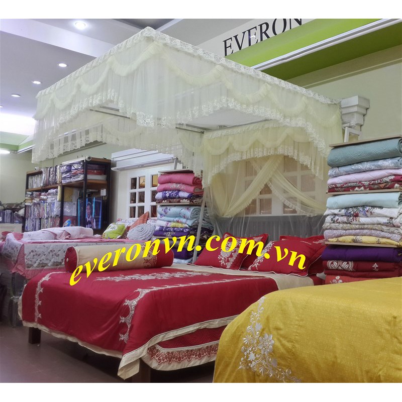 màn khung cung đình tuyn lạnh cao cấp( kèm cả khung)