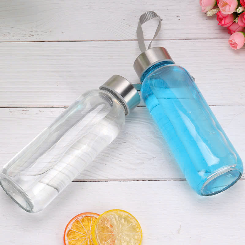 Chai thủy Tinh 300ML có quai xách