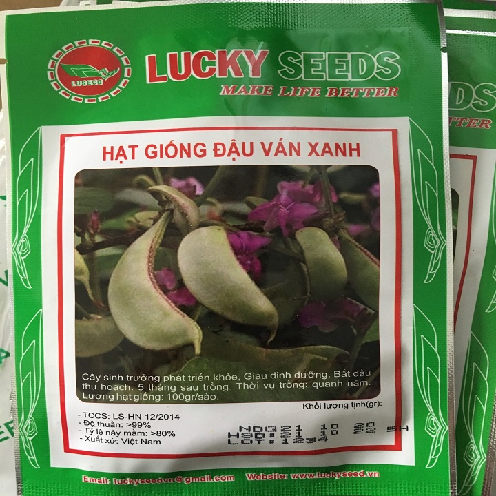 Hạt giống Đậu Ván Xanh F1