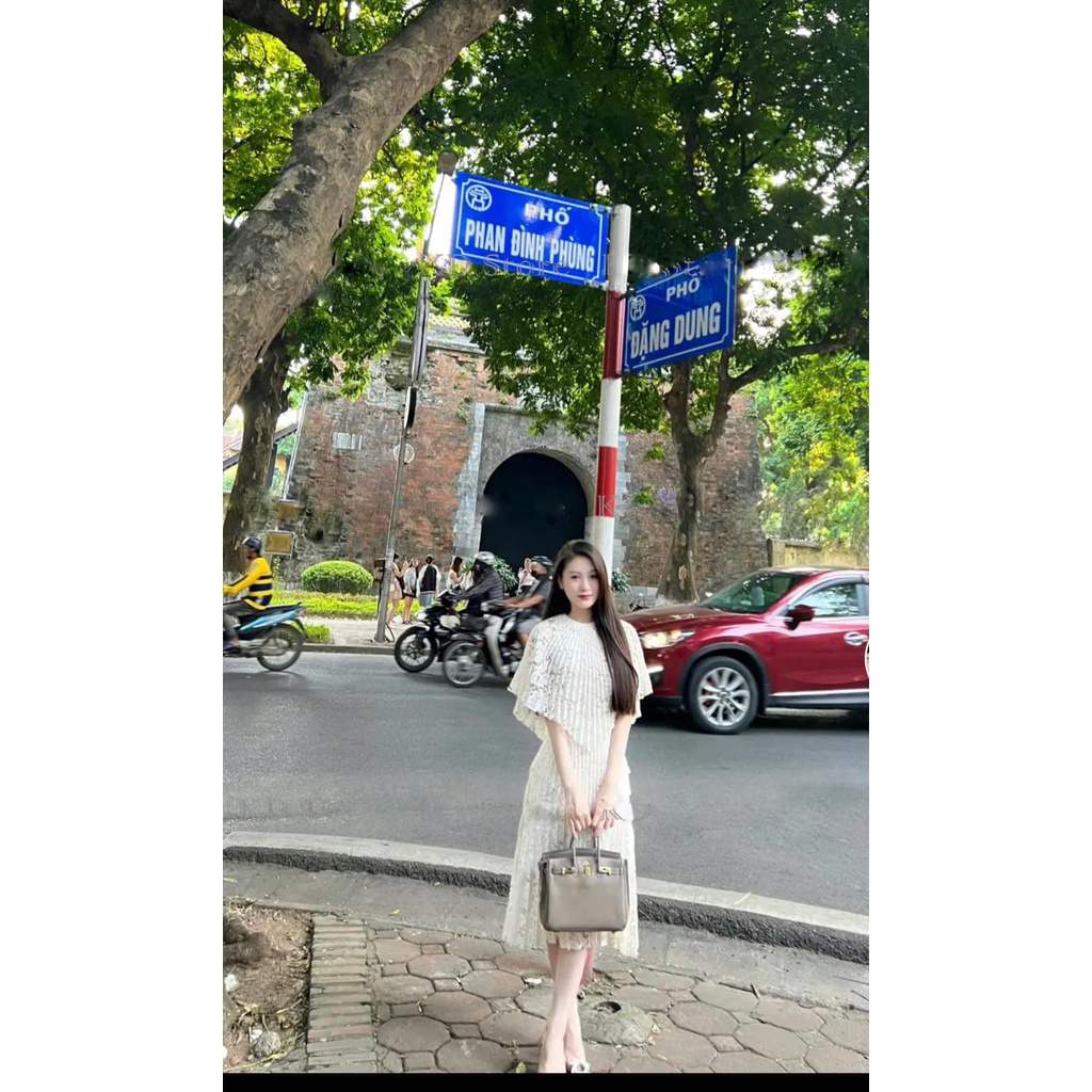 Đầm thiết kế tiểu thư emily dress chất liệu vải ren cao cấp - váy thiết kế thanh lịch trẻ trung