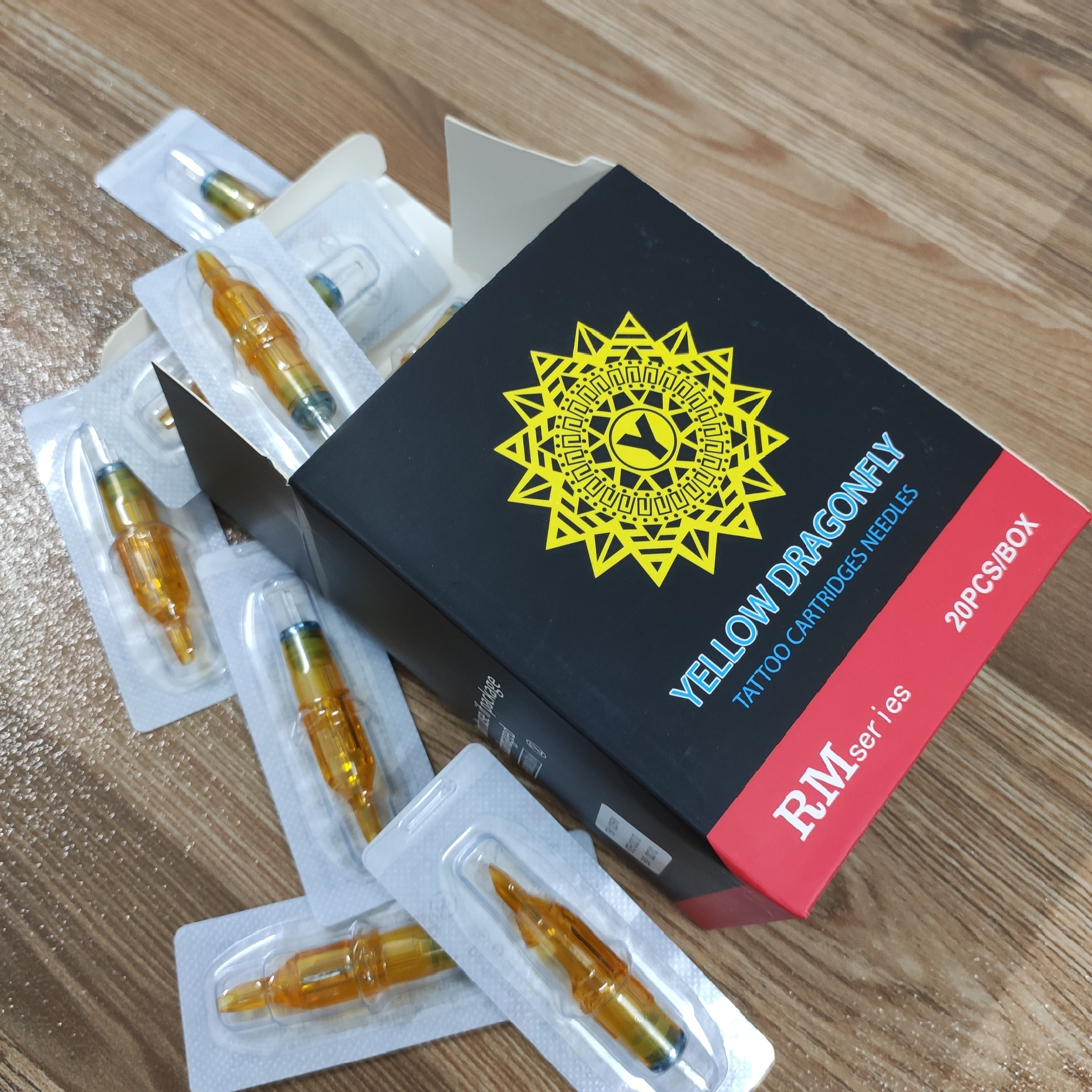 Kim xăm Pen 15RM Yellowdragon đánh màu