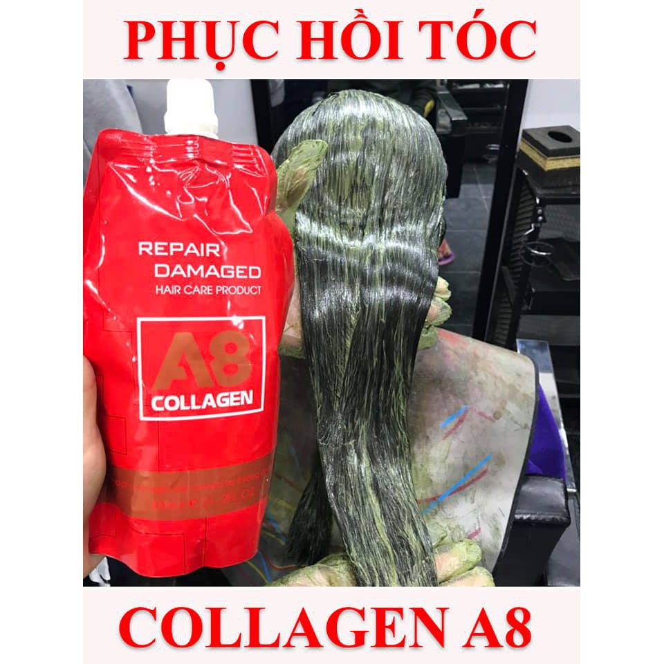 Hấp Phục Hồi Tóc collagen A8