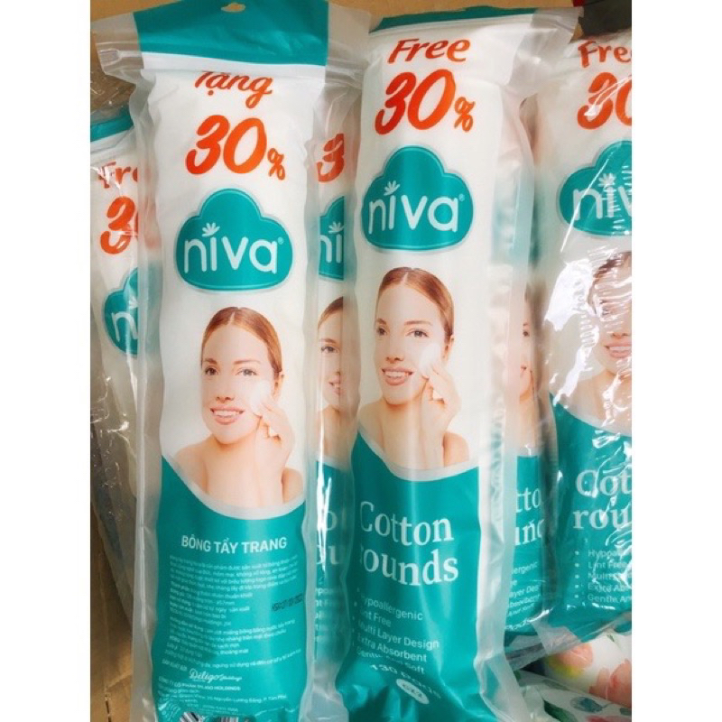 Bông tẩy trang Niva 130 miếng CZ2