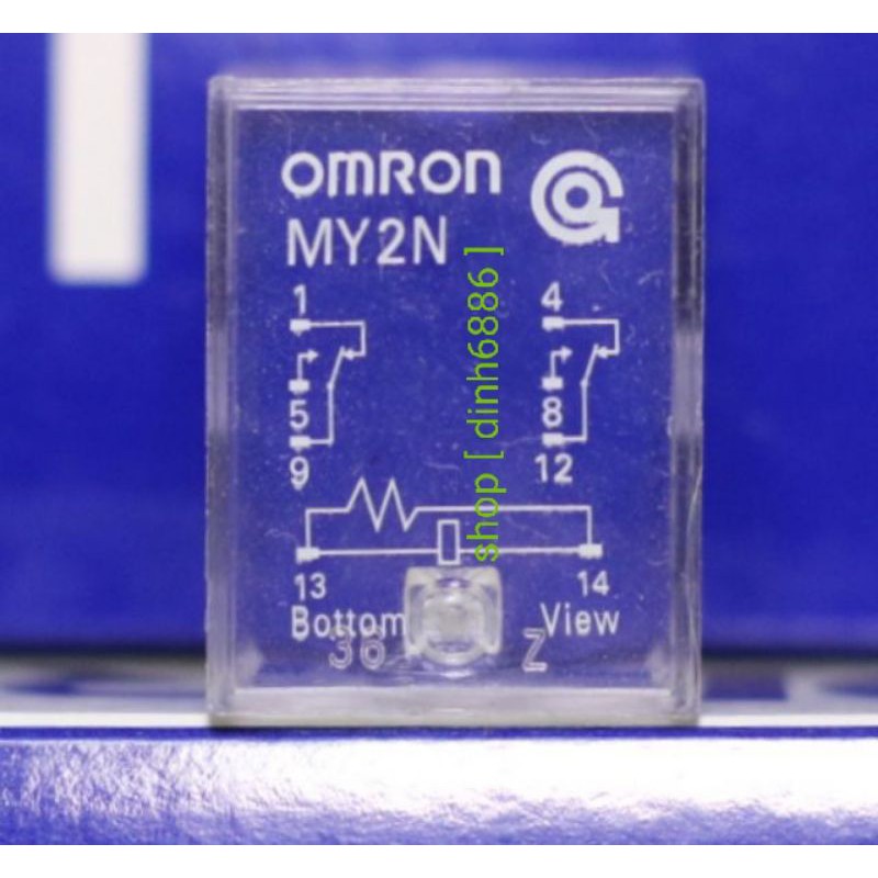 Rơ le, relay trung gian 8 chân MY2N 220V