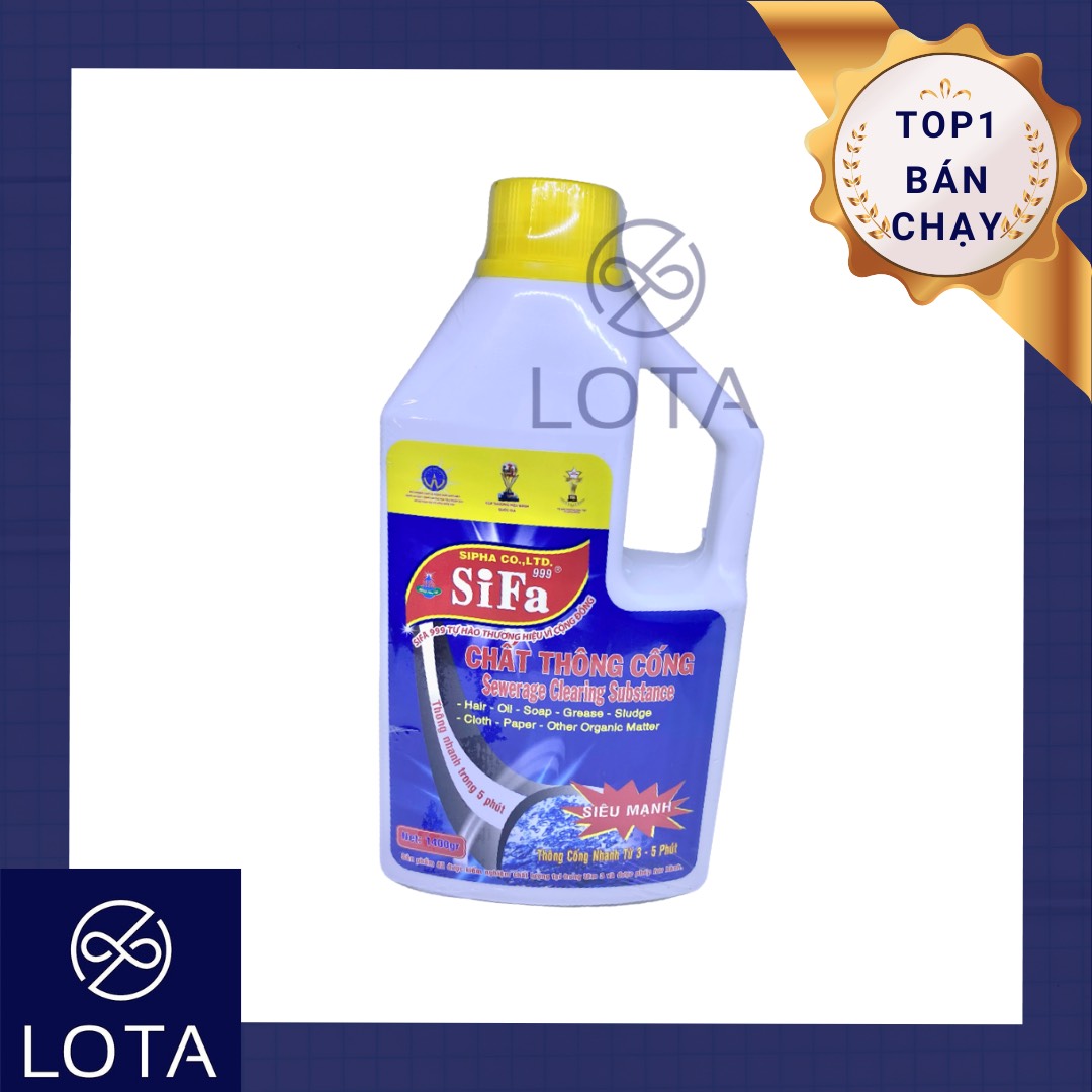 DUNG DỊCH THÔNG CỐNG SIFA CỰC MẠNH CỰC NHANH, nước thông bồn cầu nghẹt, đồ thông lavabo tắc nghẽn chất làm phân hủy tóc rác bồn rửa chén bát hóa chất làm tiêu tóc rác gây nghẹt ống nước hỗ trợ thoát nước vệ sinh phòng nhà tắm