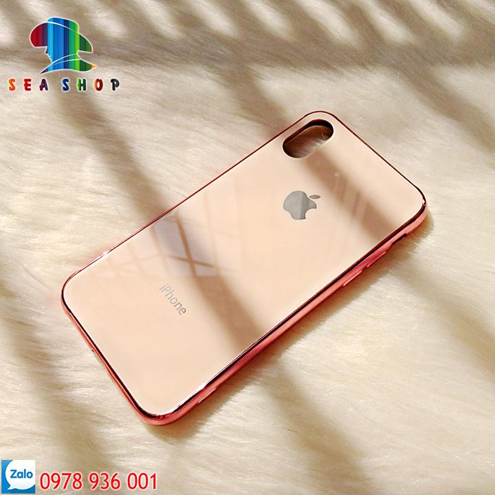Ốp lưng Iphone Xs Max cao cấp lưng kính A11