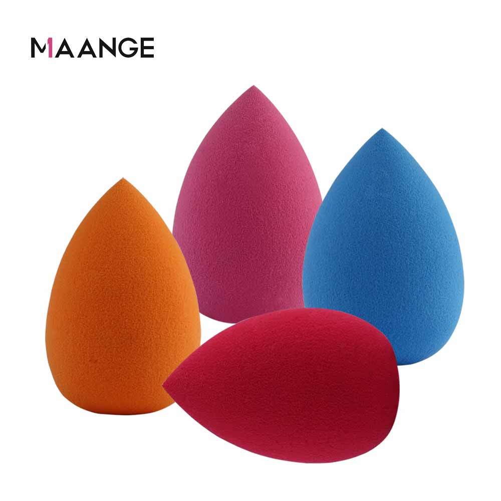 MAANGE Một giọt nước hình dạng Sponge Puff nhiều màu tùy chọn làm đẹp trứng