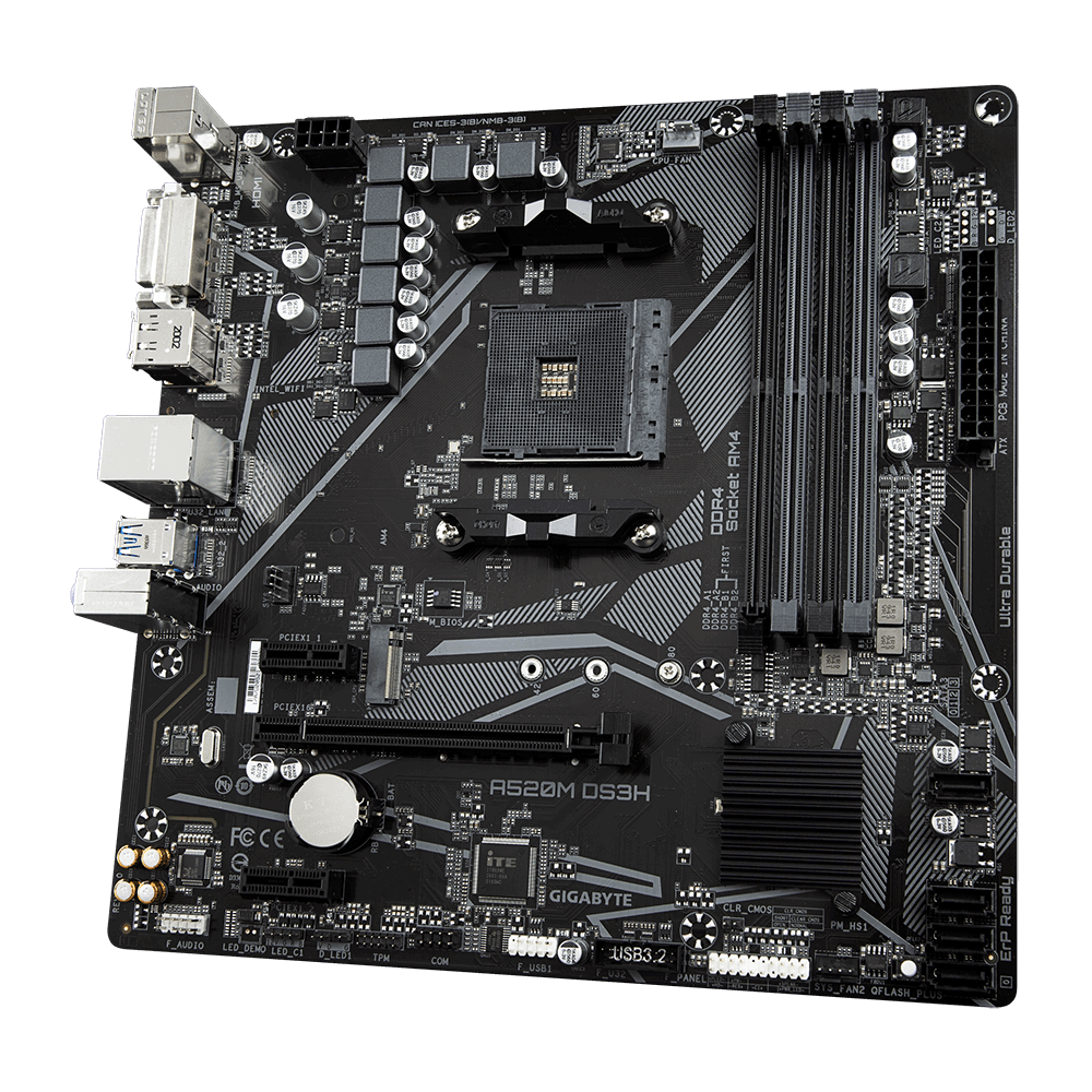 Mainboard Gigabyte A520M DS3H