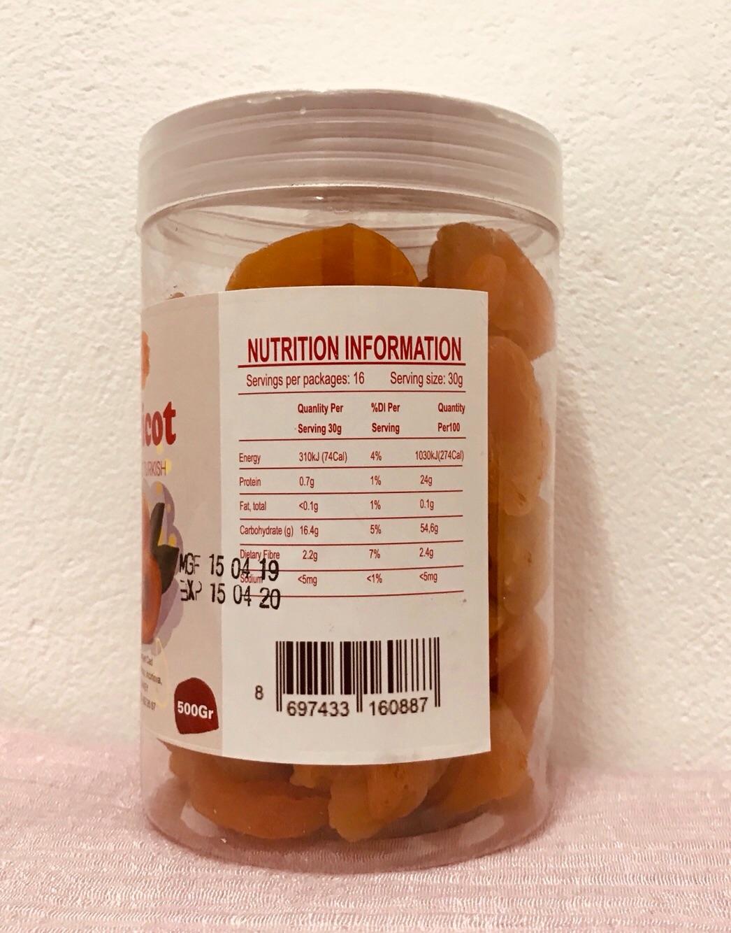 Mơ khô sấy dẻo 500g