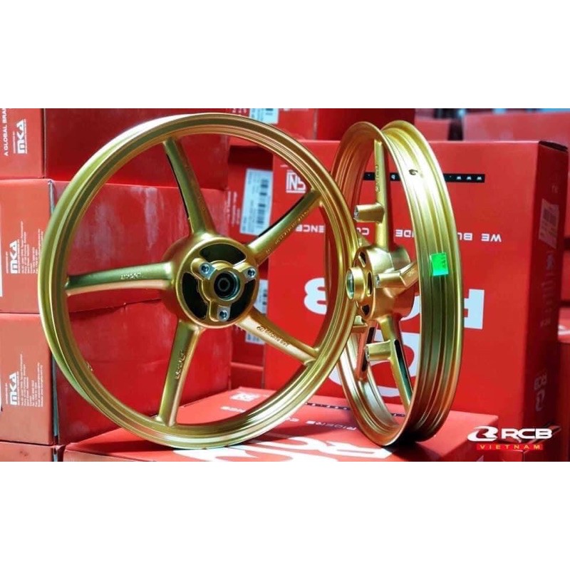 Mâm RCB Satria/Raider 5 Cây Gắn Như Zin (Chính Hãng RCB )>>>>