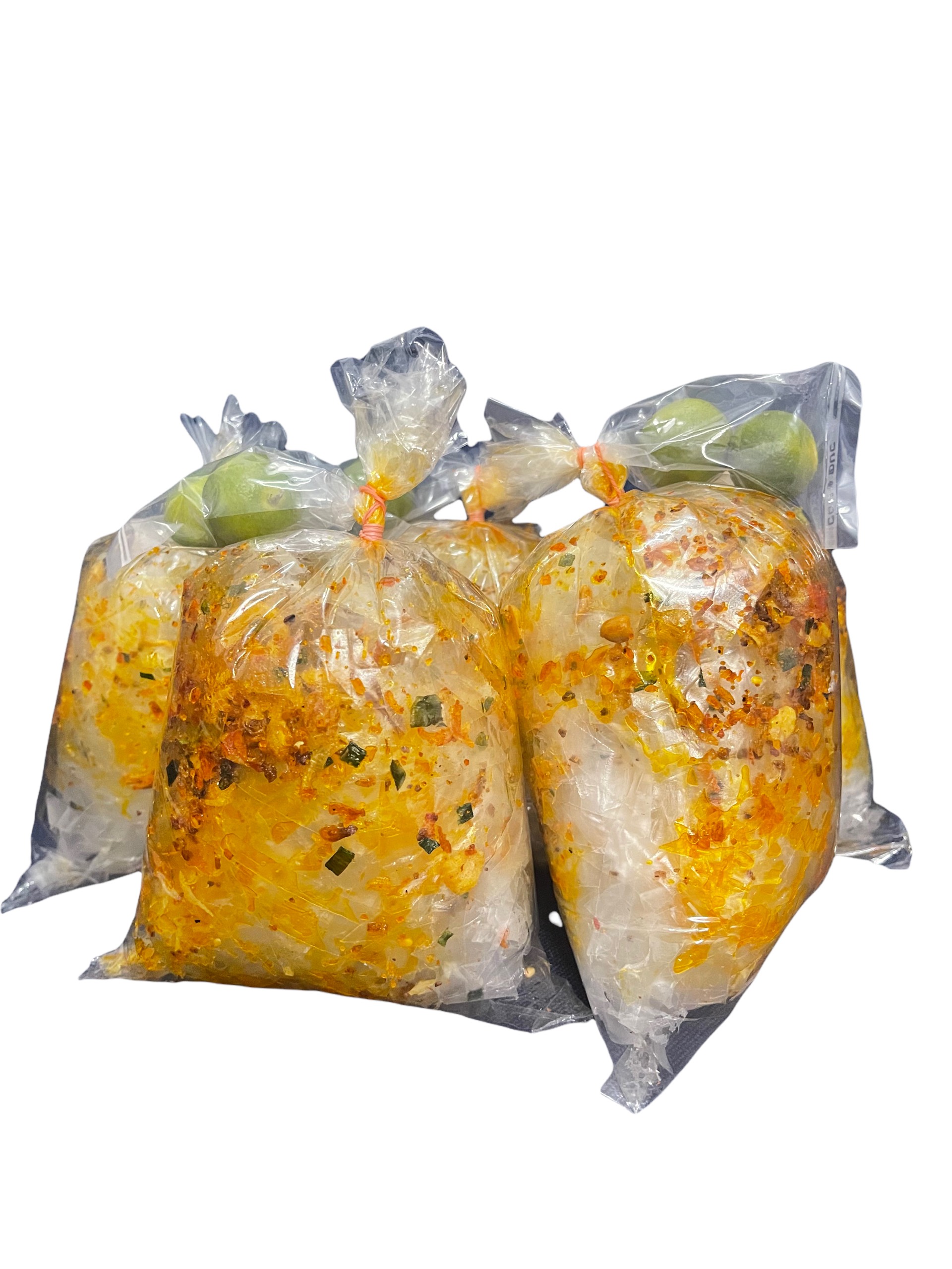 Bánh tráng trộn sa tế muối hành phi cực đỉnh - 1 bịch