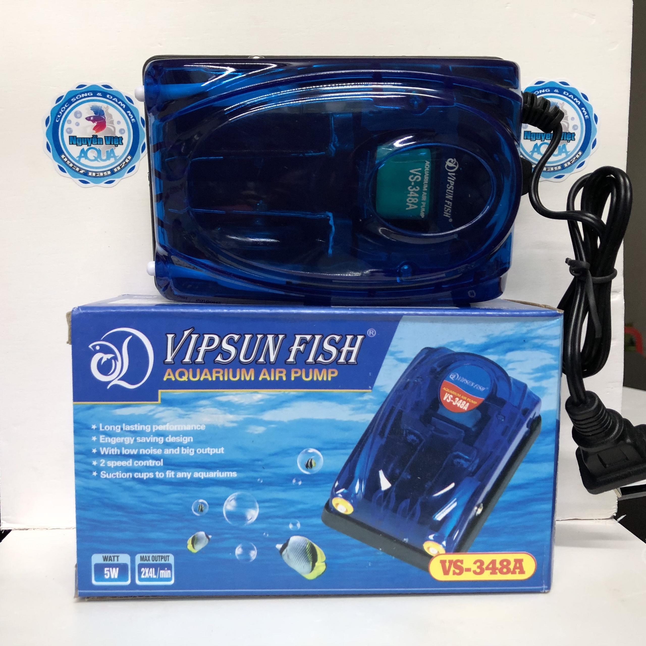 Máy sủi oxy 2 vòi Vipsun