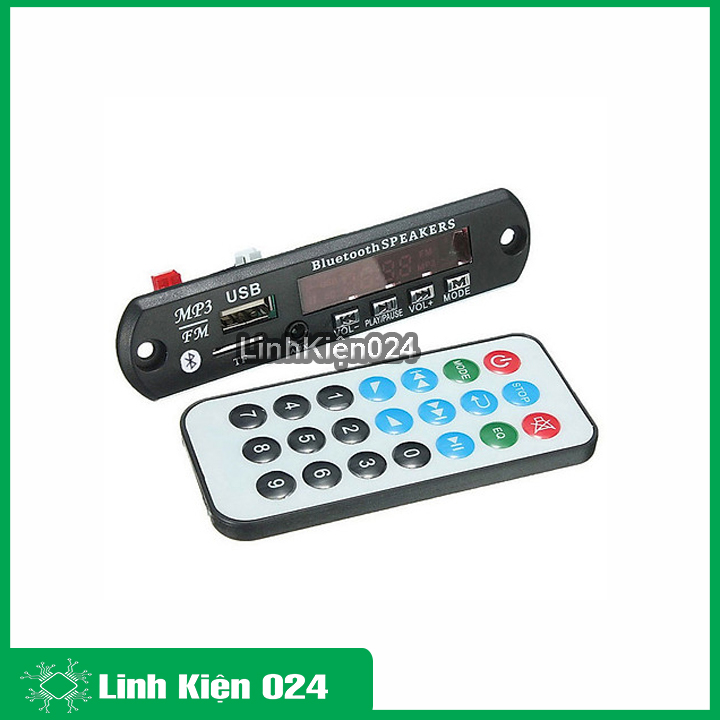 Mạch giải mã MP3 có BLUETOOTH 7-12VDC