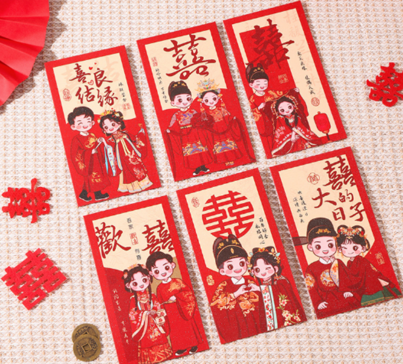 LÌ XÌ HỶ COMBO 2 BAO