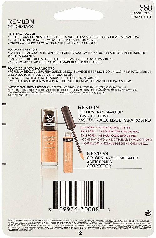 Phấn Phủ Dạng Nén Che Khuyết Điểm, Kiềm Dầu, Siêu Mịn, Revlon Colorstay™ Pressed Powder ( Hàng Chuẩn 100% Mỹ) Phấn Phủ Dạng Nén Che Khuyết Điểm, Kiềm Dầu, Siêu Mịn, Revlon Colorstay™ Pressed Powder ( Hàng Chuẩn 100% Mỹ)