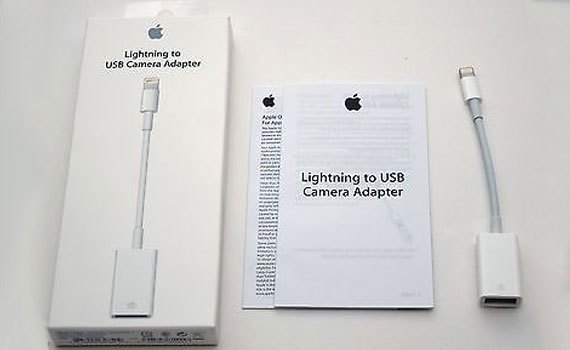 USB OTG Lightning cho iPhone, iPad kết nối bàn phím 