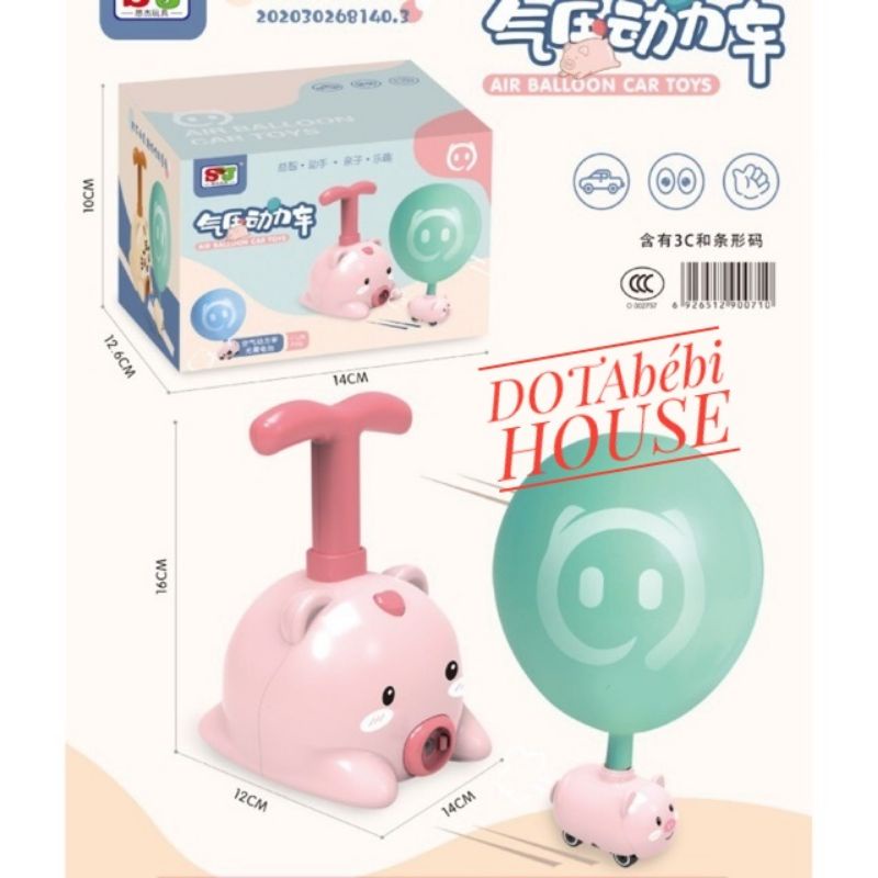 Đồ chơi xe bơm thổi bong bóng