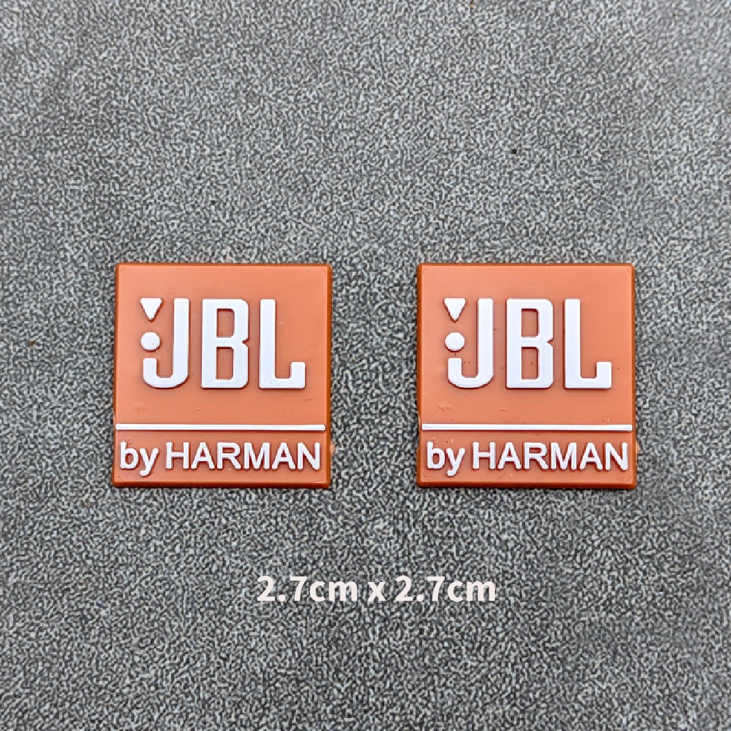 Bộ 2 tem dán loa bluetooth, kích thước 2,7cm x 2,7cm