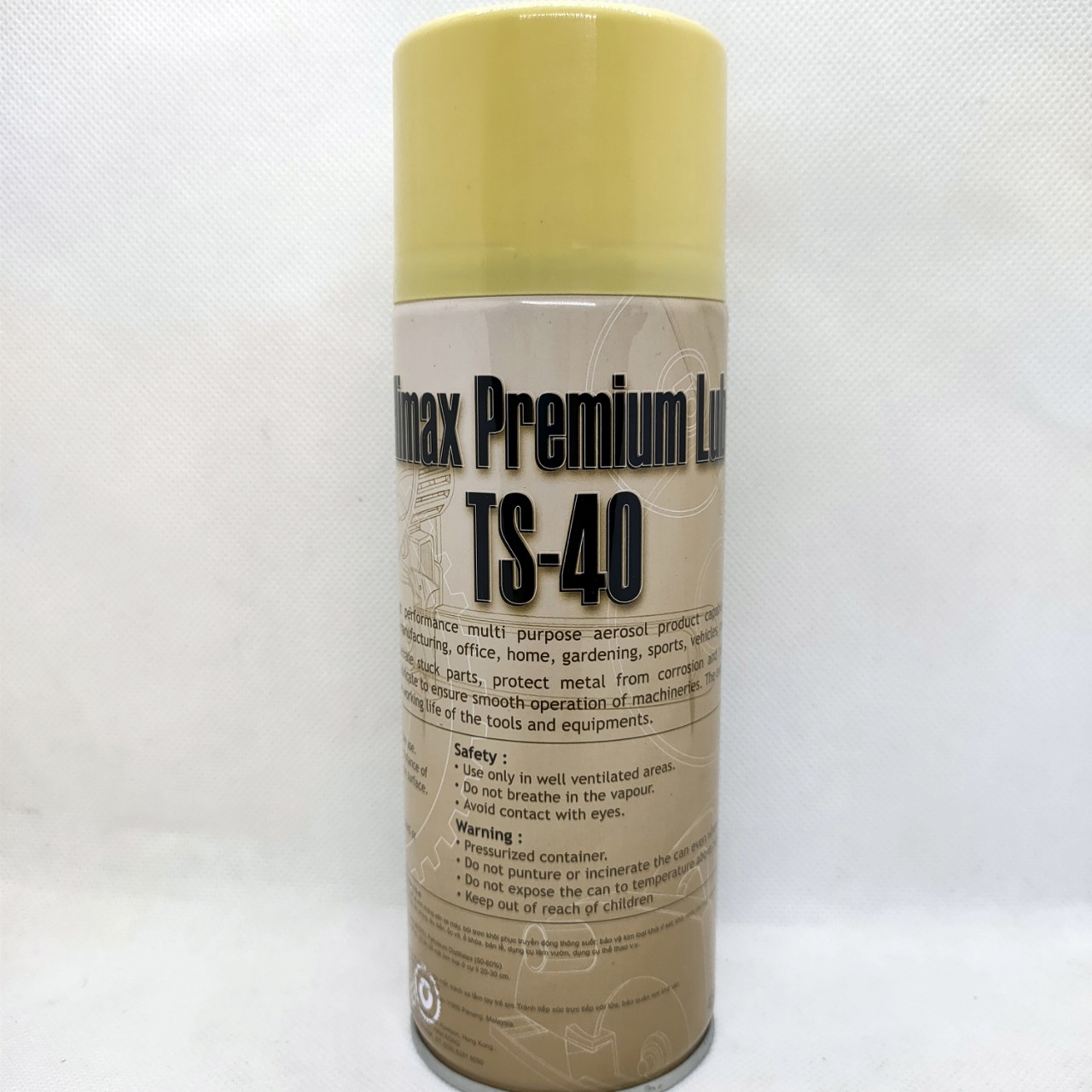 DẦU CHỐNG RỈ SÉT, BÔI TRƠN HIMAX TS40 (Himax Premium Lub 450ml)